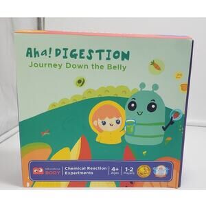 Aha!  Digestion By MEandMine.  STEM for Kids Ages 4+ **NEW, OPEN BOX**